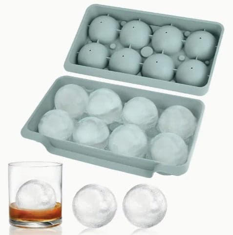 Molde esferas para hielo de 8 puestos